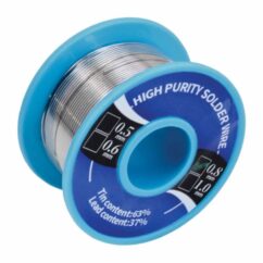 SOLDADURA ESTAÑO 0.8mm 50g. Aglutinante de soldadura