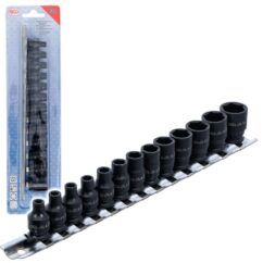 Vasos de impacto 4-14 mm 1/4' 13 uds. 6 esquinas. BGS-Alemania