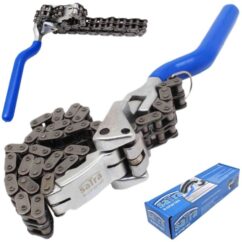 Llave de cadena para filtros de aceite 60-160 mm Fuerte, universal