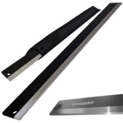 Regla plana de acero 610x50x6mm Medida lineal para el bloque motor de cabeza