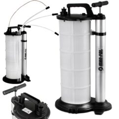 BOMBA EXTRACTORA ASPIRACION MANUAL PARA ACEITE 9L 4 SONDAS
