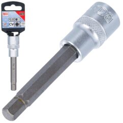 Llave allen H9x100mm Llave de pasador larga 1/2' BGS-Alemania
