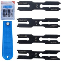 Extractor de circlip de anillo E 6,7,8,9 mm Juego de herramientas 4 en 1