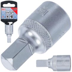 LLAVE TAPÓN DE ACEITE RENAULT CUADRADO 3/8' (9.5mm) BGS-Alemania