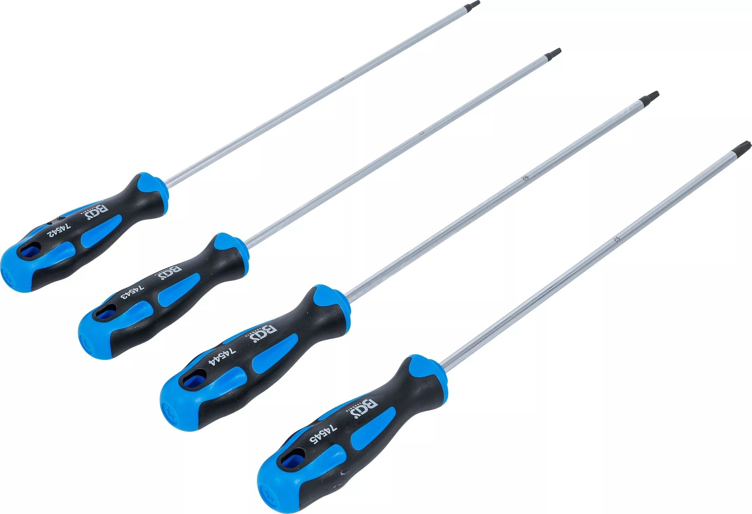 Juego de destornilladores Torx extralargos T15-T30 Torx 4 uds. BGS-Alemania - Imagen 3