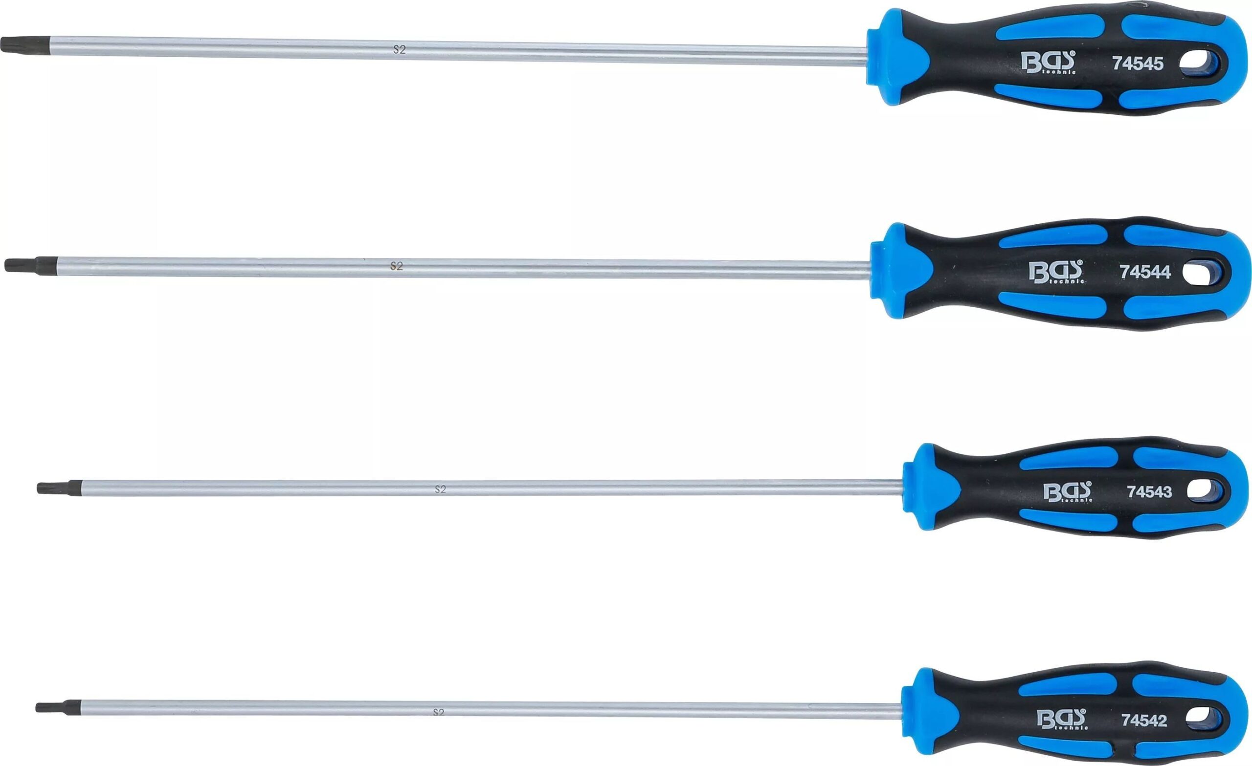 Juego de destornilladores Torx extralargos T15-T30 Torx 4 uds. BGS-Alemania - Imagen 6