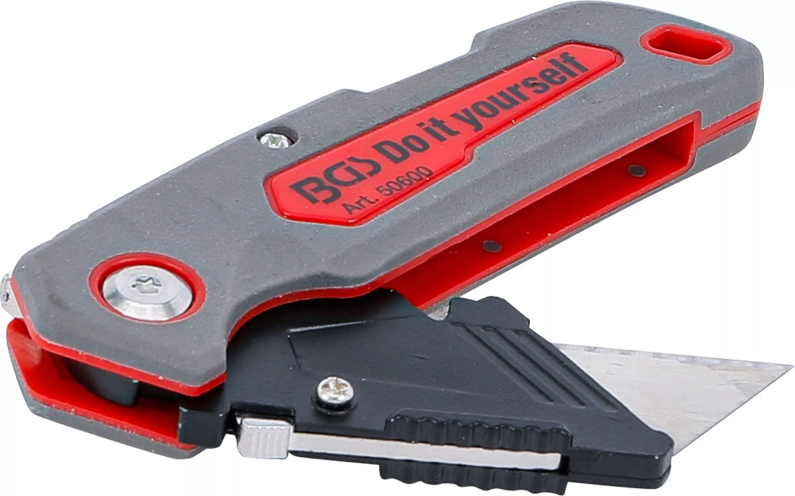 Navaja plegable con cerradura 160 mm + hojas trapezoidales 5 uds. - Imagen 4