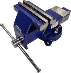 MESA DE TORNO DE CERRADURA DE 125 mm 5' GIRATORIA DE 360°