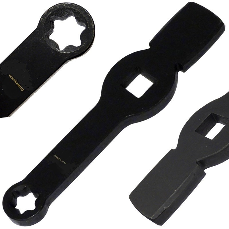 Llave Torx E18 para punzonado, mangueta de dirección MAN TGL/TGM, pinzas de freno, etc.