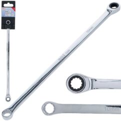 Llave de tubo con trinquete 10 mm Extra larga 295 mm BGS-Alemania