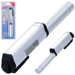 Linterna, lámpara de aluminio, 9 LED, fija, BGS-Alemania