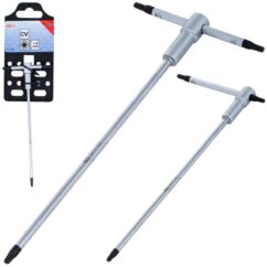 Llave Torx T15 3xT15 destornillador largo 150mm T+L mango deslizante