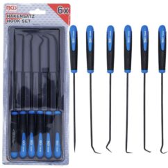 Ganchos largos Juego de ganchos para juntas tóricas de sellado 245mm 6 uds.