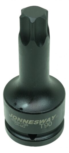 Broca de impacto TORX T90x100mm con vaso Jonnesway de 3/4'
