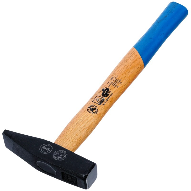 Martillo de cerrajería 500 g, madera, macizo, BGS-Alemania - Imagen 7
