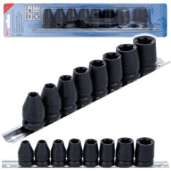 Torx Vasos de impacto Torxy E10-E24 1/2' 8 uds. BGS-Alemania