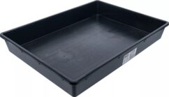 CUBO PARA DRENAJE DE ACEITE Y FLUIDOS 16 L 56x42x8cm, BGS-Alemania