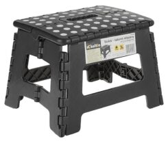 Taburete plegable, plataforma, escalón, silla, 150 kg. Antideslizante