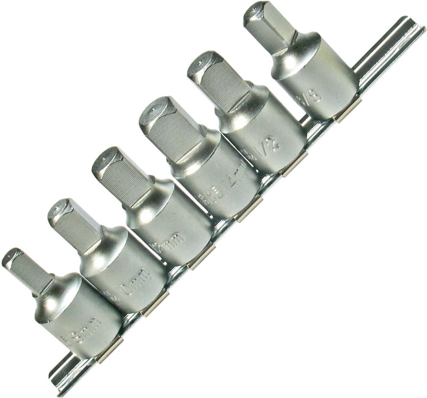 Llaves para tapones de aceite 8-10-12-14mm 1/2' -3/8' BGS-Alemania - Imagen 3