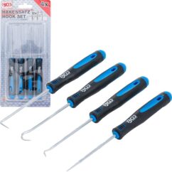 Ganchos ganchos de montaje 4 uds. brochetas de acero inoxidable, BGS-Alemania