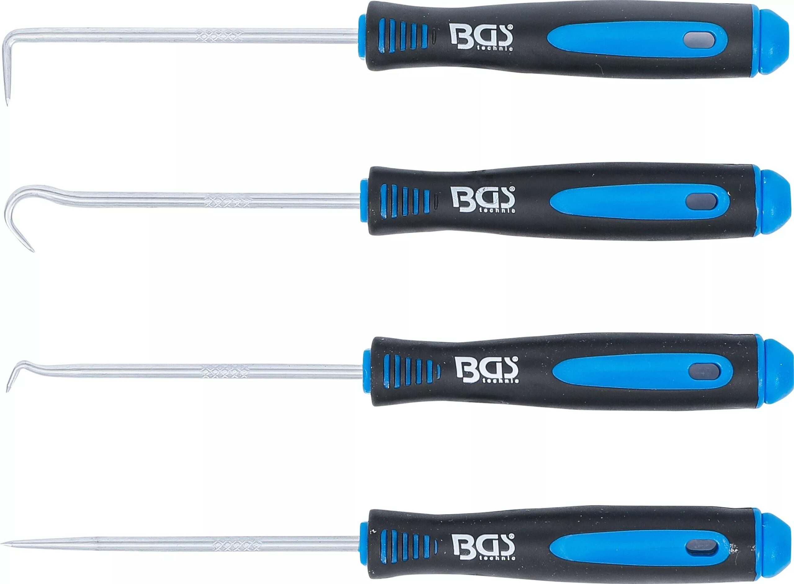 Ganchos ganchos de montaje 4 uds. brochetas de acero inoxidable, BGS-Alemania - Imagen 3