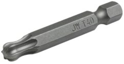 Punta TORX con bola T40 x 50 mm para destornillador Jonnesway de 1/4'