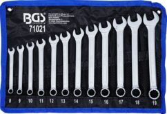 Llaves combinadas 8-19 mm Juego de 12 llaves BGS-Alemania