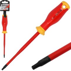 Destornillador aislado Torx T25x125mm 1000V para trabajos en tensión