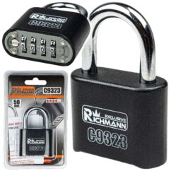 CANDADO COMBINADO, FUERTE, PARA COMBINACIÓN 50MM, CÓDIGO VARIABLE, YUGO