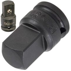 Adaptador reductor de impacto de 1/2' a 3/4' BGS-Alemania