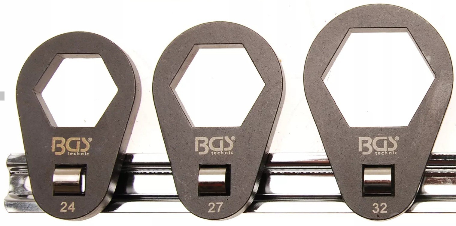 Juego de llaves para filtros de aceite 5 uds. 24,27,32,36,38mm BGS-Alemania - Imagen 4