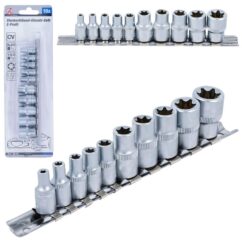 Vasos Torx E4-E16 Juego de vasos Torxy 10 uds. BGS-Alemania