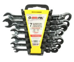 LLAVES COMBINADAS CON CARRACA 7 pzs/rotas
