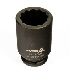 LLAVE DE VASO DE IMPACTO LARGA 36mm 3/4" 12 LADOS L 85