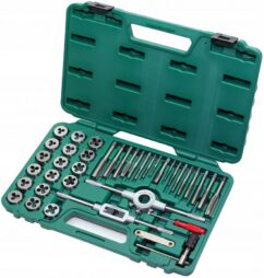 GRIFOS Y Matrices M3 - M12 JUEGO de 40 piezas Jonnesway