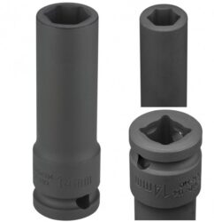 Vaso de impacto largo 1/2" Easy Fit 14 mm Jonnesway
