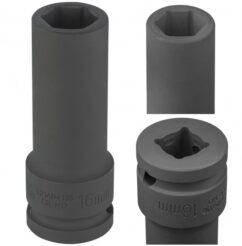 Vaso de impacto largo 1/2" Easy Fit 16 mm Jonnesway