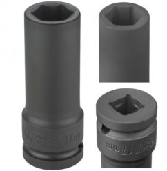 Vaso de impacto largo 1/2" Easy Fit 17 mm Jonnesway