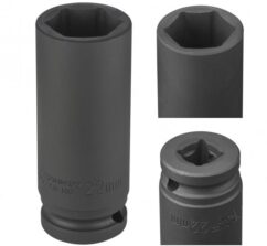 Vaso de impacto largo 1/2" Easy Fit 22 mm Jonnesway
