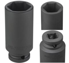 Vaso de impacto largo 1/2" Easy Fit 27 mm Jonnesway
