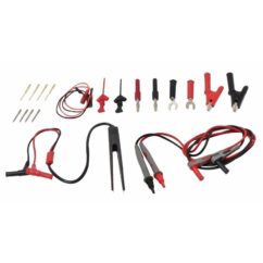 CABLES DE SONDA DE MEDICIÓN PARA LOS CABLES DEL MEDIDOR JUEGO DE SONDAS CON PINZAS COCODRILO 21en1