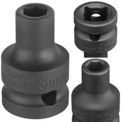 Vaso de impacto Jonnesway de 6 puntos de 1/2" Easy Fit de 8 mm