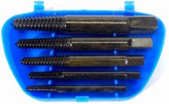 Extractores para tornillos rotos, 5 uds. 3-18mm
