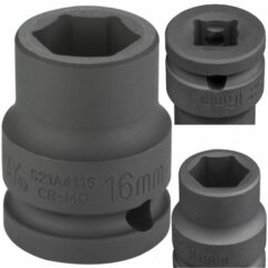 Vaso de impacto Jonnesway de 6 puntos de 1/2" Easy Fit de 16 mm