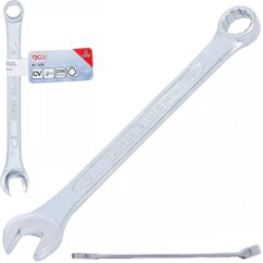 Llave combinada de 8 mm, cromada, 12 puntas BGS-Alemania