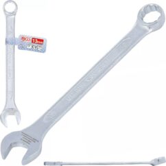 Llave combinada de 13 mm, cromada, 12 puntas BGS-Alemania