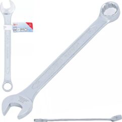 Llave combinada de 14 mm, cromada, 12 puntas BGS-Alemania