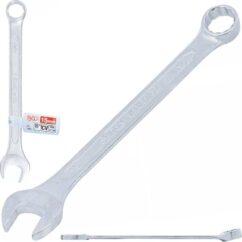 Llave combinada de 15 mm, cromada, 12 puntas BGS-Alemania