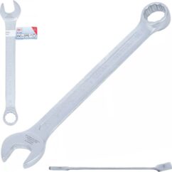 Llave combinada de 13 mm, cromada, 12 puntas BGS-Alemania