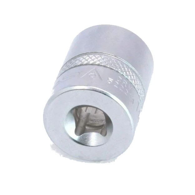 VASO 12 MM LLAVE DE VASO 1/4' 12 ÁNGULOS ASTA - Imagen 5